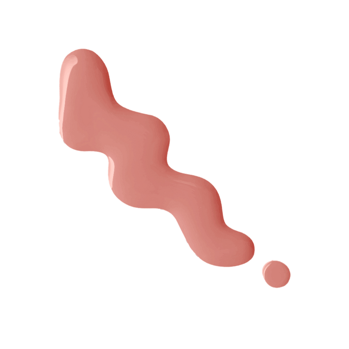 Rebellion salmon pink nail enamel swatch