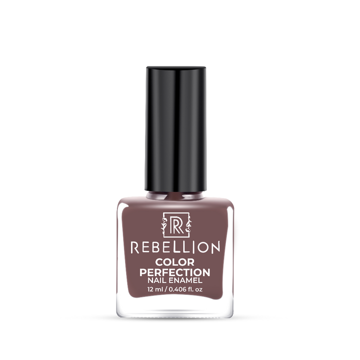 Rebellion coffee brown nail enamel