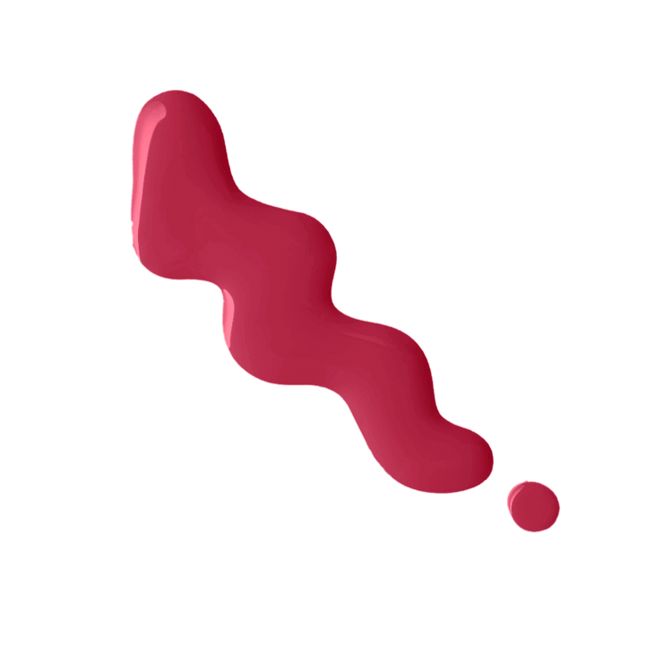 Rebellion old rose pink nail enamel swatch