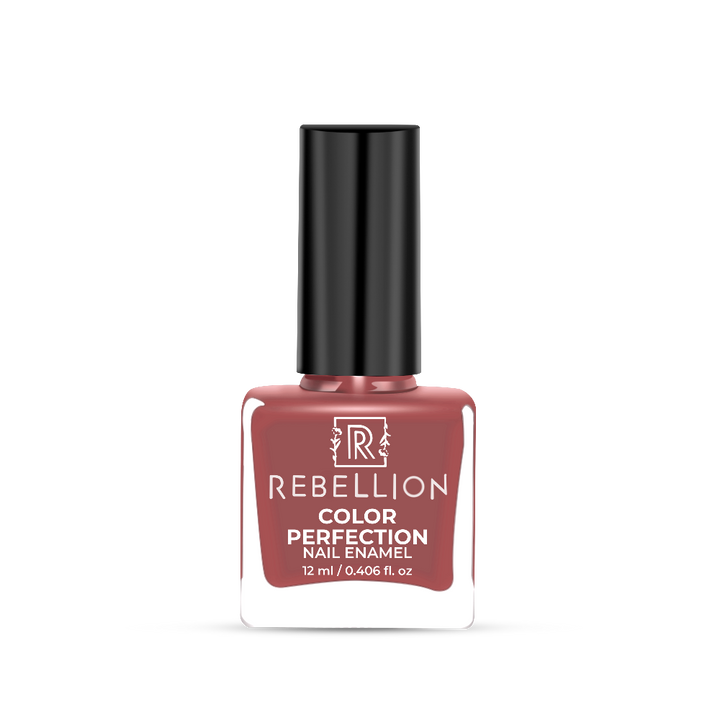 Rebellion hot brown nail enamel