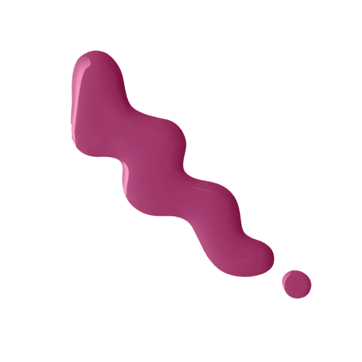 Rebellion rouge pink nail enamel swatch