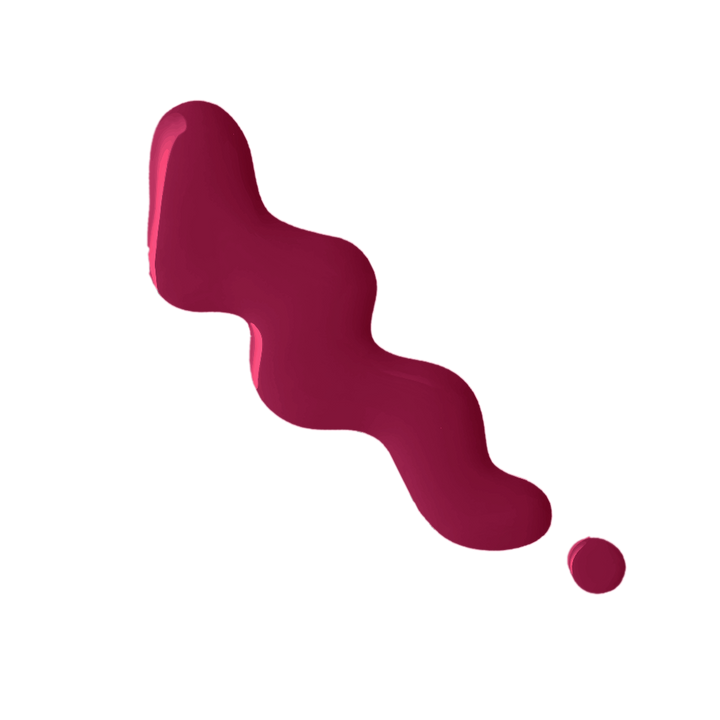 Rebellion berry pink nail enamel swatch