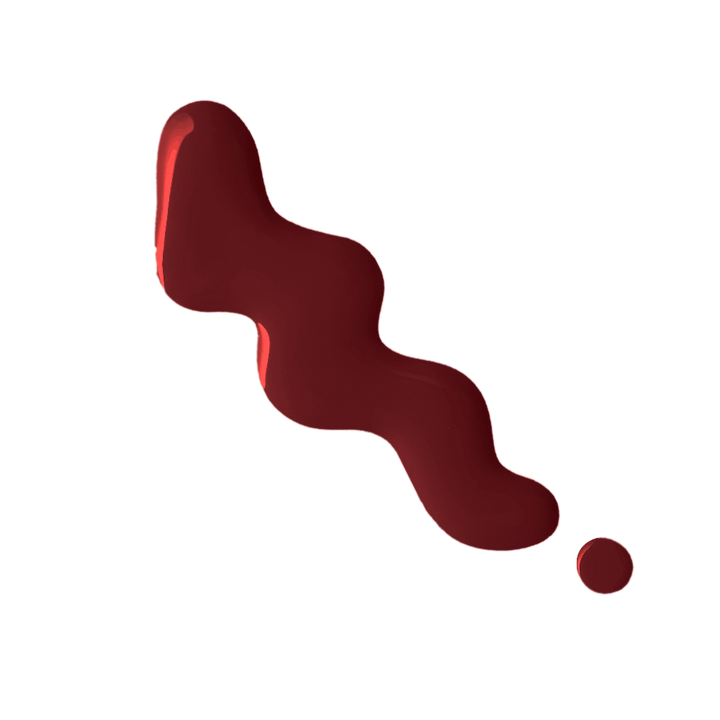 Rebellion maroon red nail enamel swatch