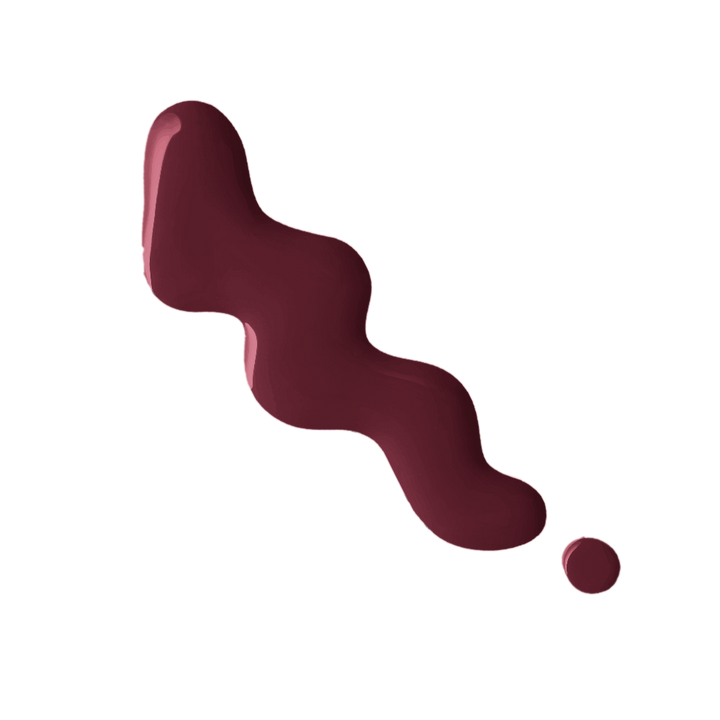 Rebellion red berry nail enamel swatch
