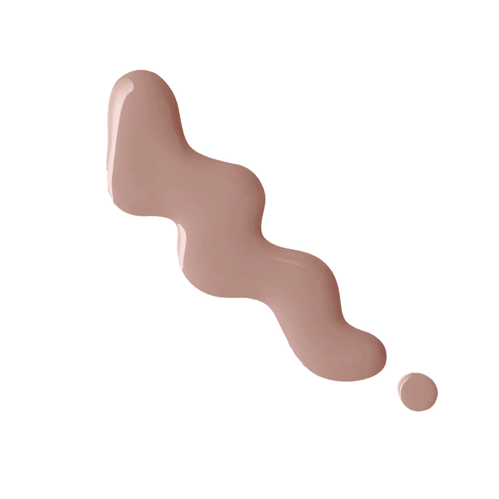 Rebellion nude brown nail enamel swatch
