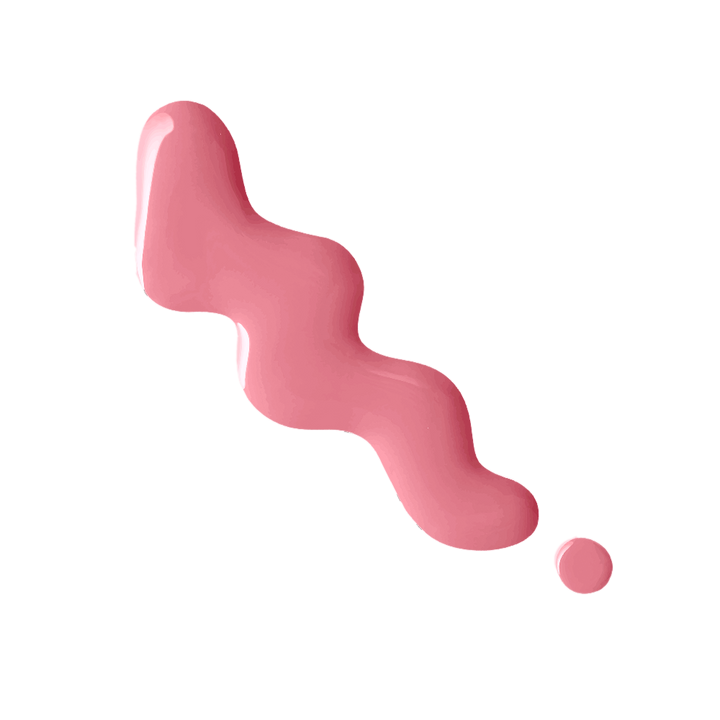Rebellion soft pink nail enamel swatch