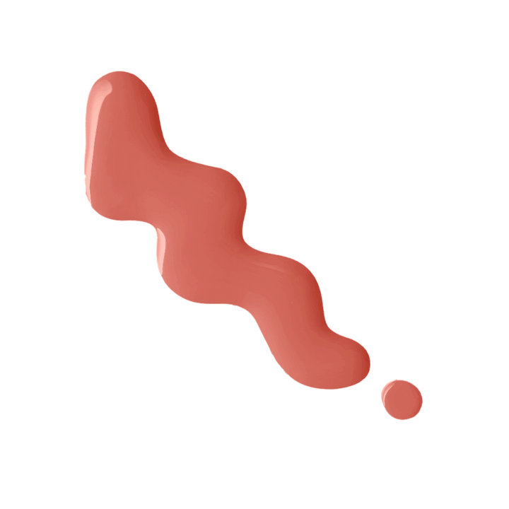 Rebellion pure peach nail enamel swatch