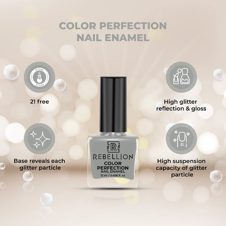 Rebellion gray nail enamel key benefits