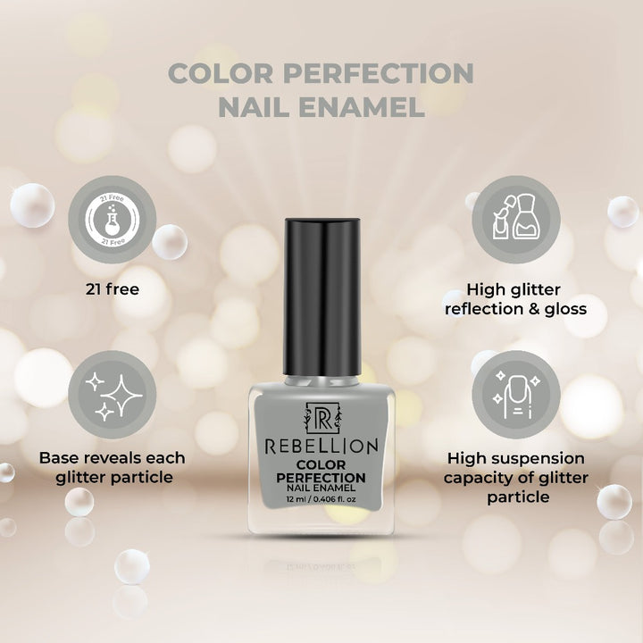 Rebellion gray nail enamel key benefits