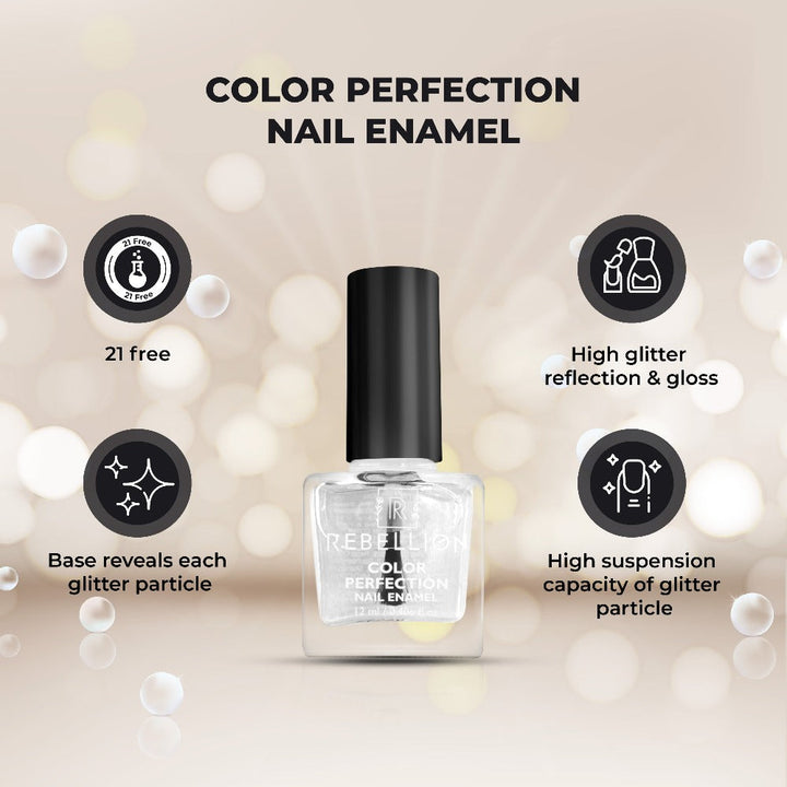 Rebellion transparent nail enamel key benefits