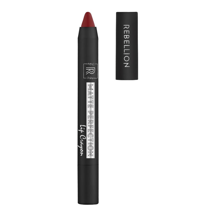 rebellion extrovert red lip crayon