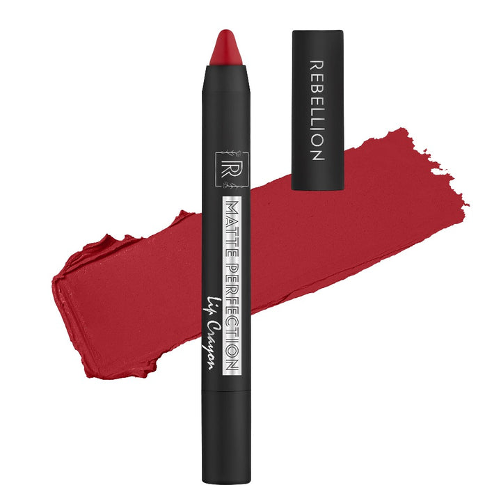 rebellion diligent diva lip crayon with swatch