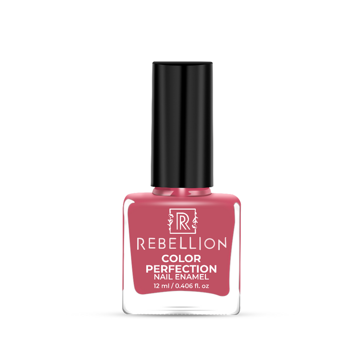 Rebellion pink blush nail enamel