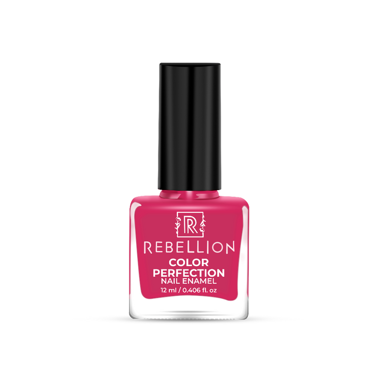 Rebellion fuchsia pink nail enamel