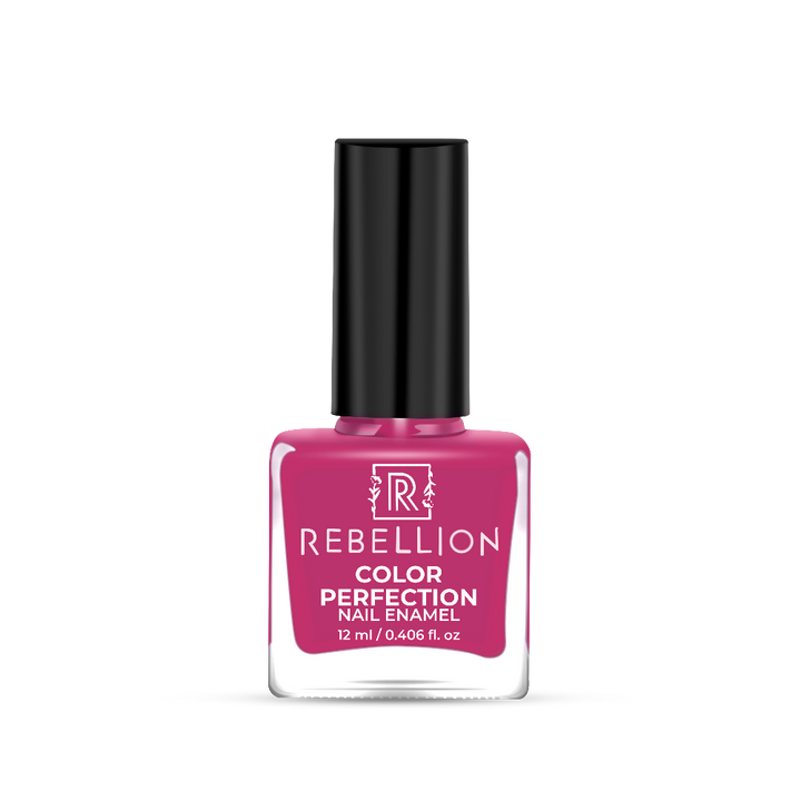 Rebellion rouge pink nail enamel