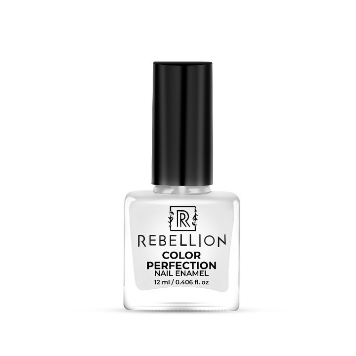 Rebellion white nail enamel