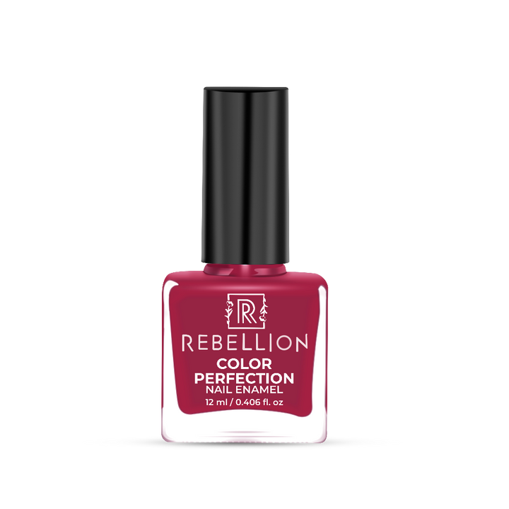 Rebellion berry pink nail enamel