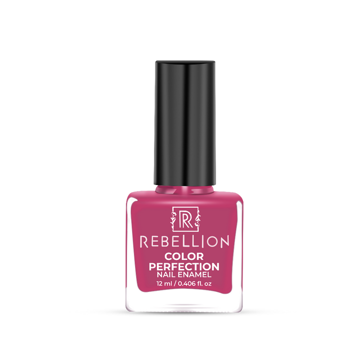 Rebellion dark violet pink nail enamel