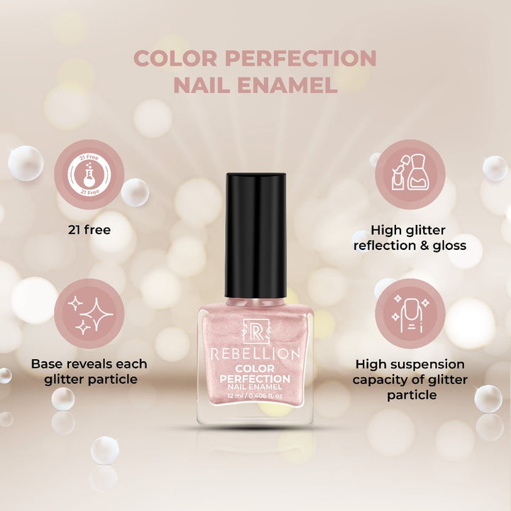 Rebellion light peach nail enamel key benefits