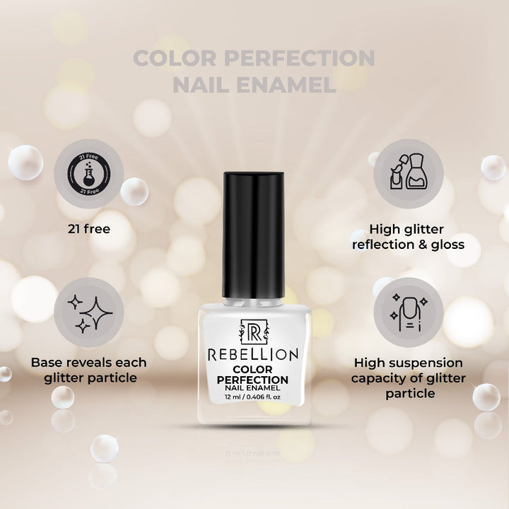 Rebellion white nail enamel key benefits