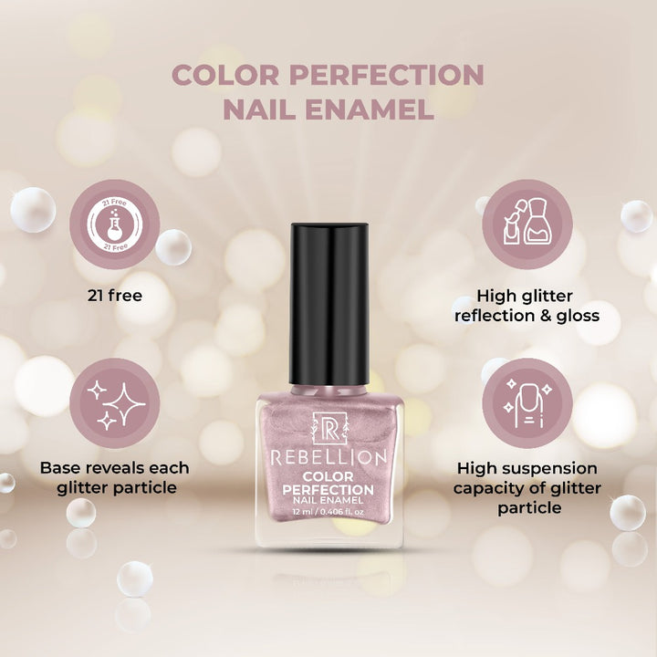 Rebellion pearl mauve nail enamel key benefits